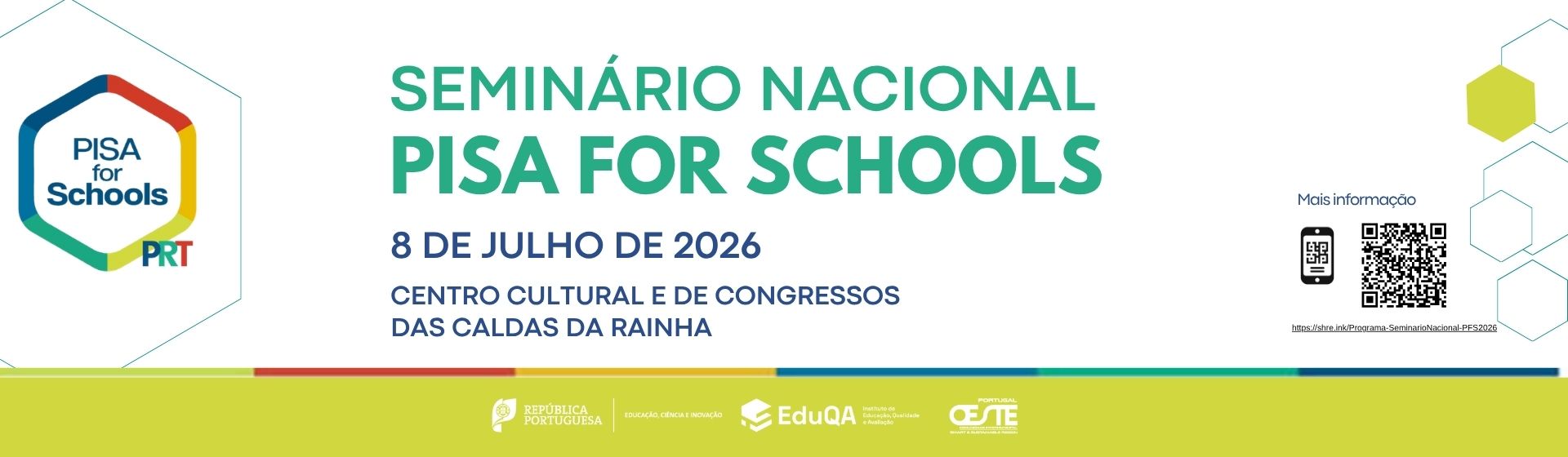 Seminário Nacional PISA for Schools