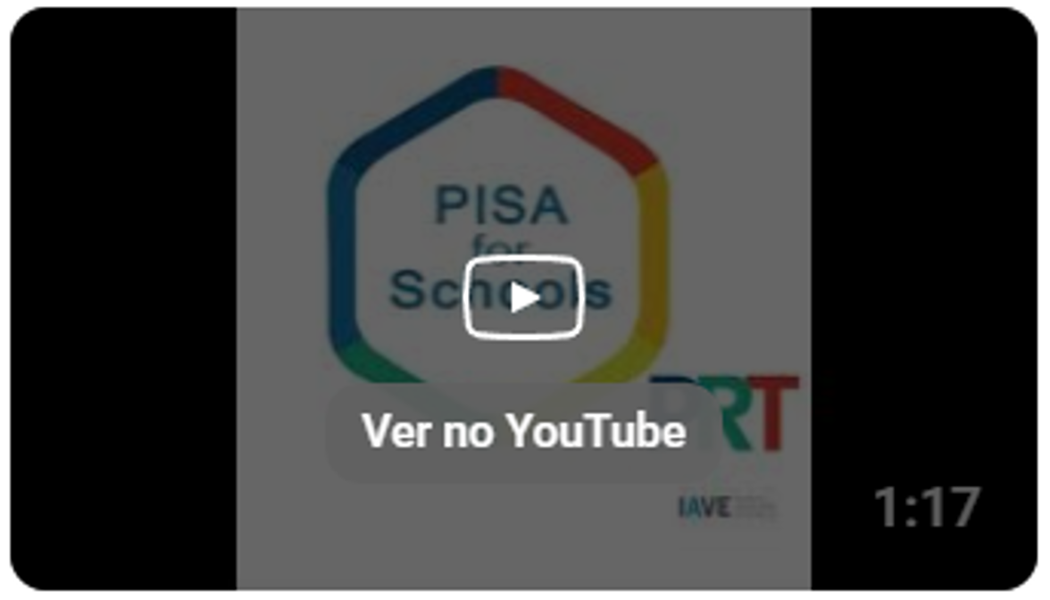 Já ouviste falar no PISA for Schools?